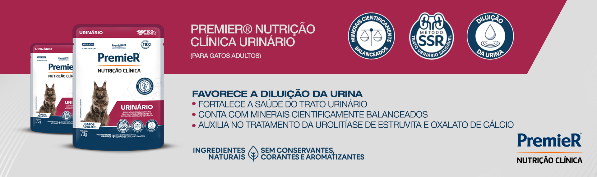 PremieR Nutrição Clínica Urinário